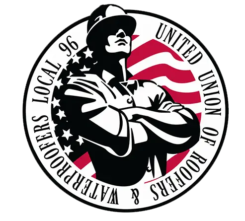 Local 96 Roofer Union Emblem